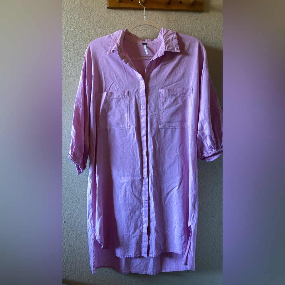 YFB Purple Button-Up Shirt